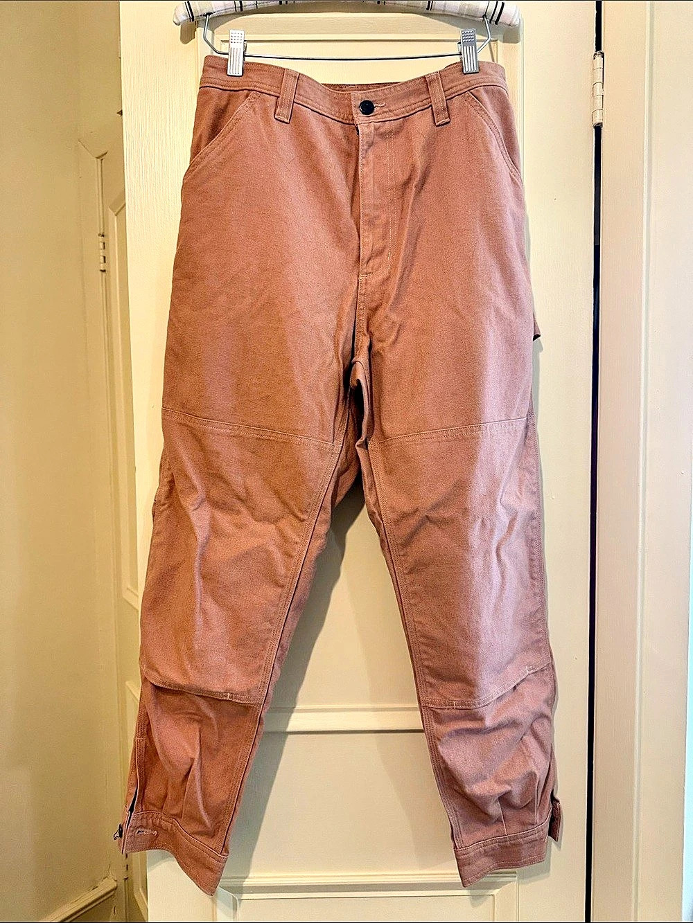 Patagonia Women's All Seasons Hemp Canvas Double Knee Pants Brown Size 10 new wi